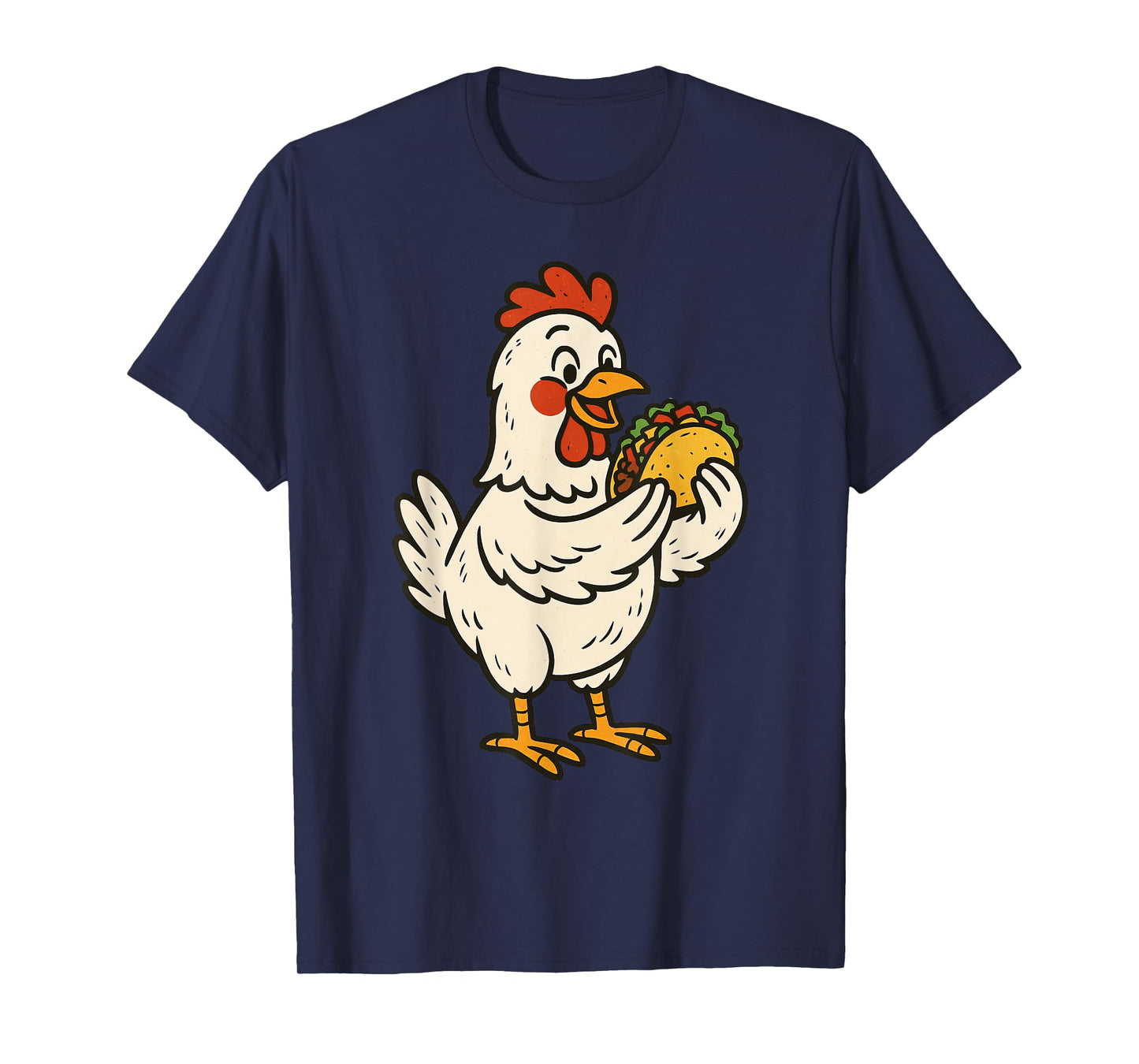 Chicken Eating Taco T-Shirt