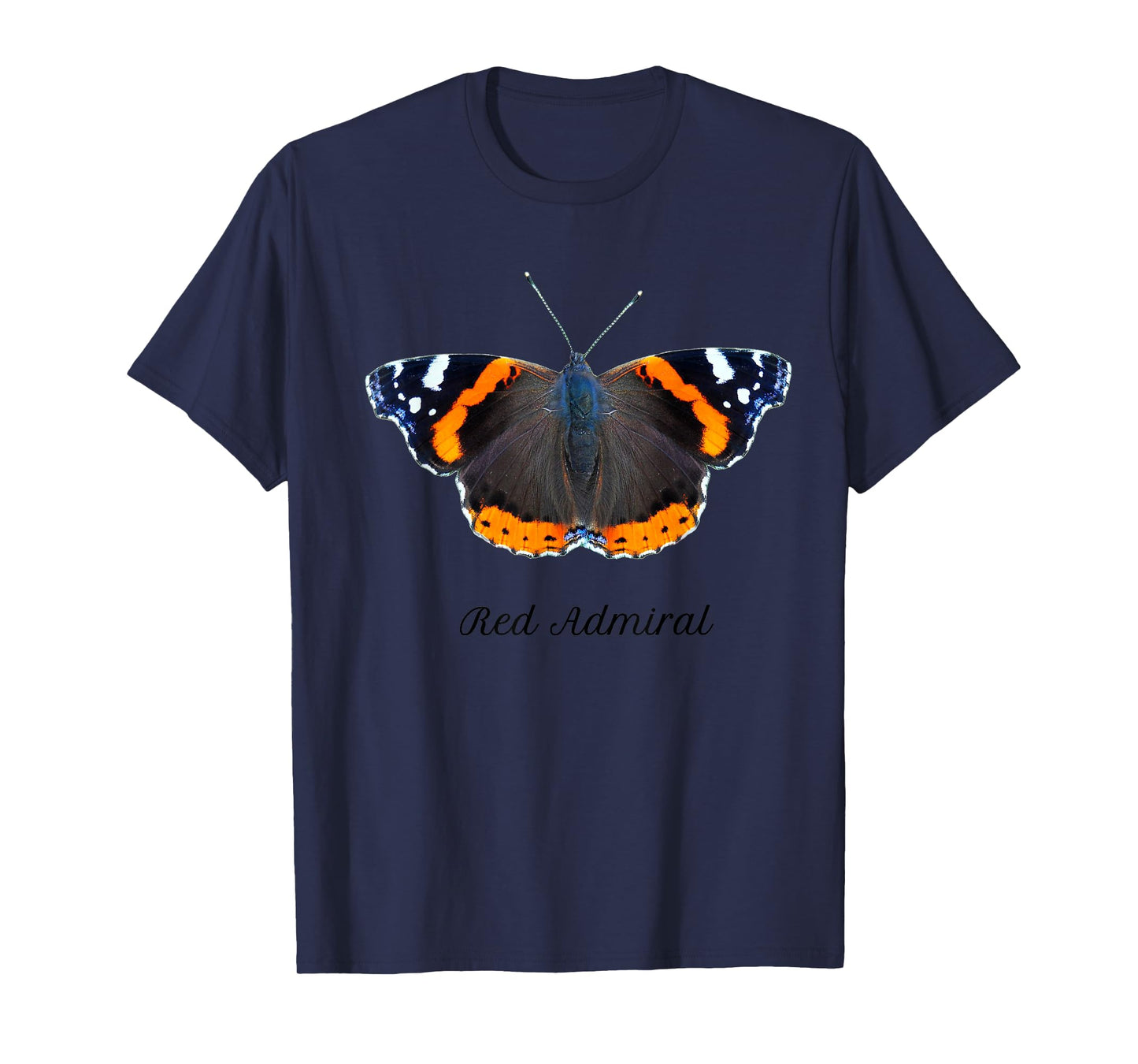 Red Admiral Butterfly T-Shirt