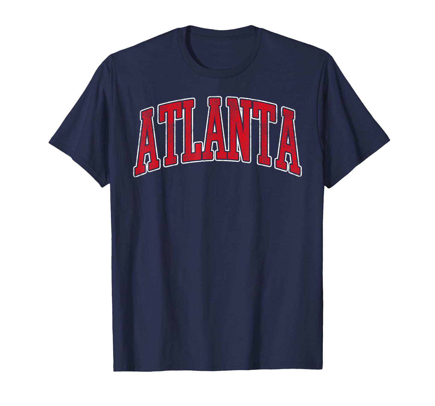 Vintage Atlanta Retro Style 70s 80s First Name For Men Women T-Shirt