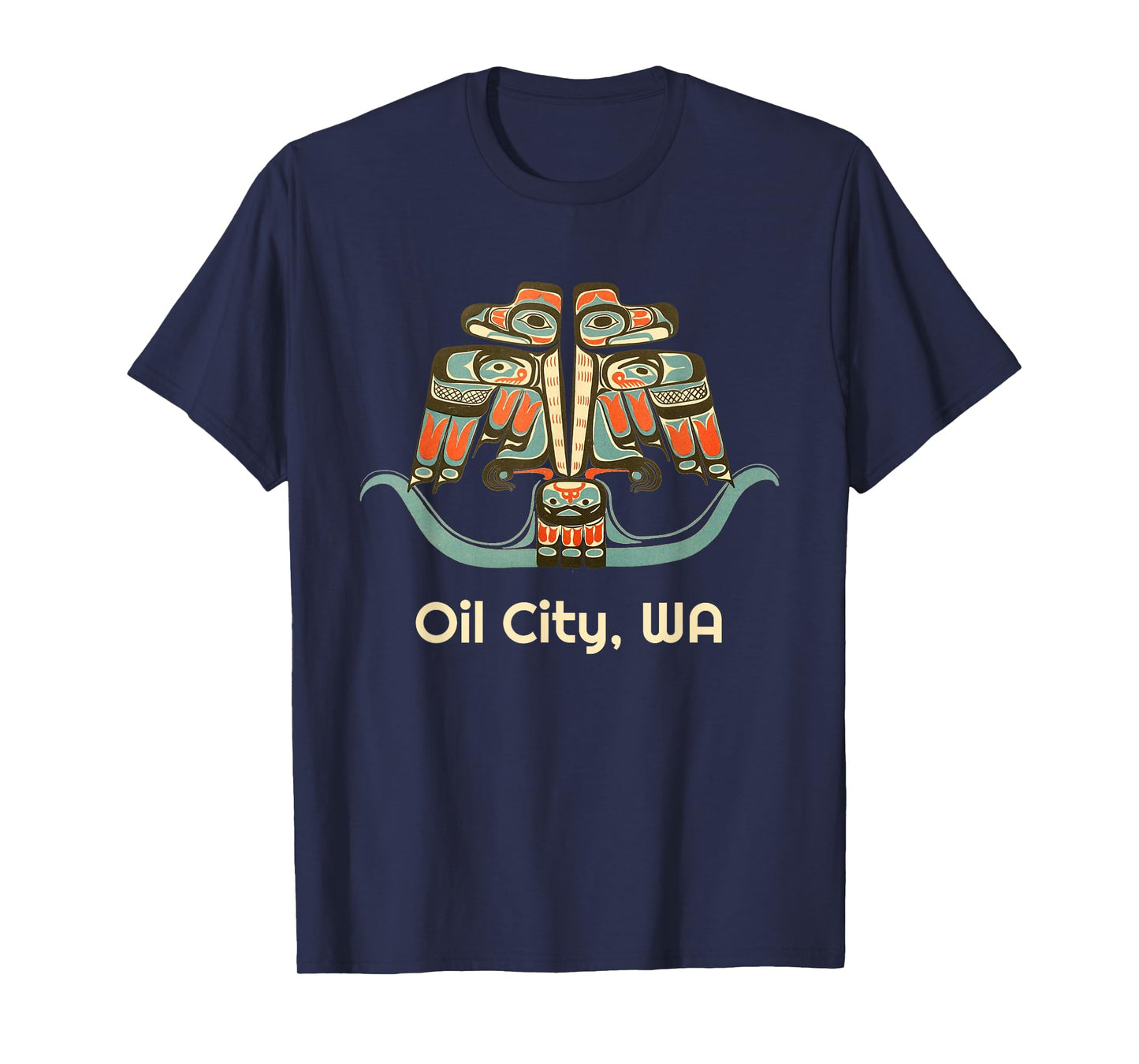 Oil City Washington Thunderbird NW Native American T-Shirt