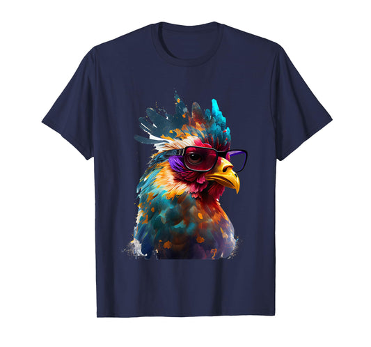 Chicken chickens with sunglasses T-Shirt