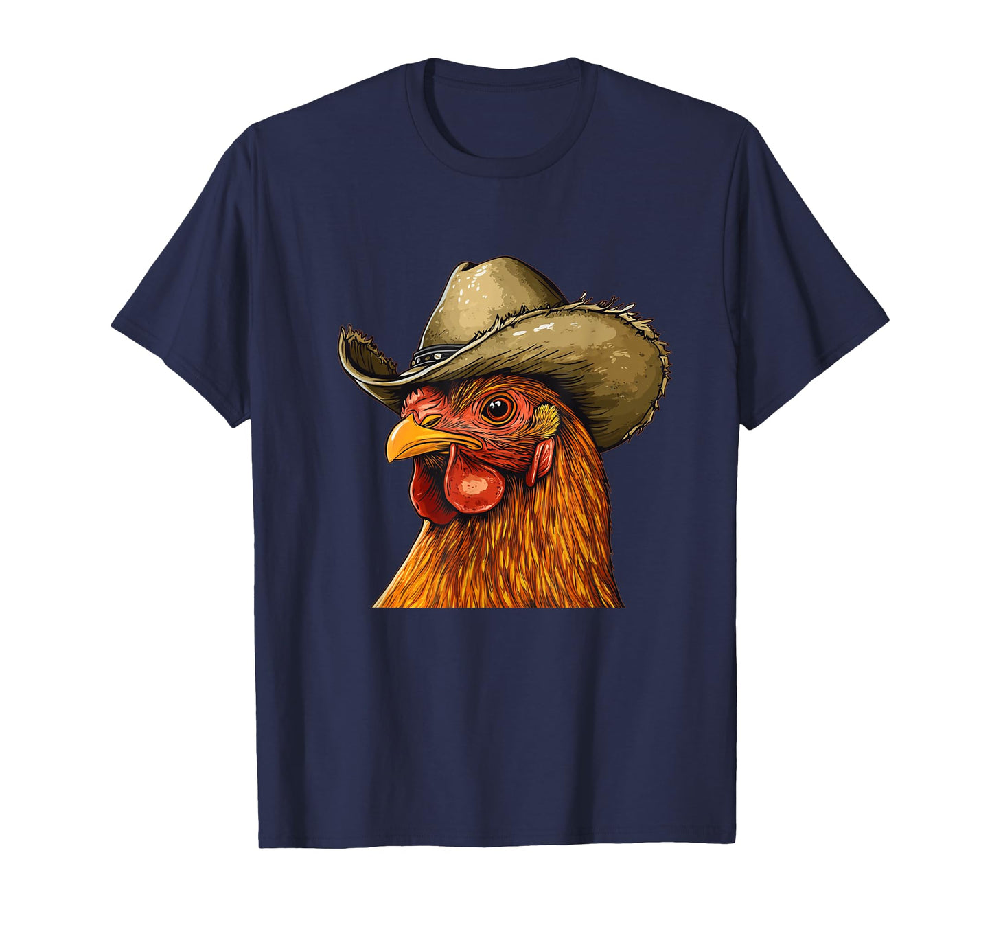 Rooster Cowboy Costume for Rodeo Chicken and Ranch Lovers T-Shirt