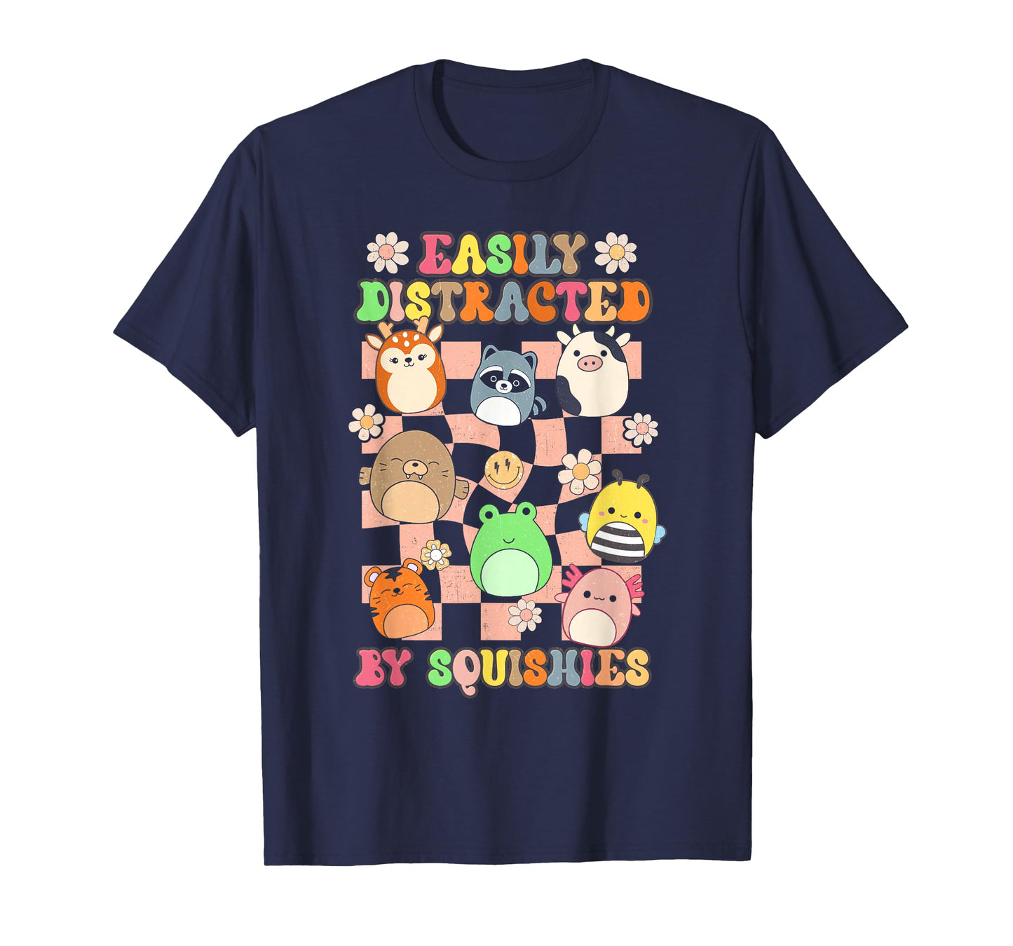 Girls Who Love Squishy Easily Distracted By Animal Squishies T-Shirt