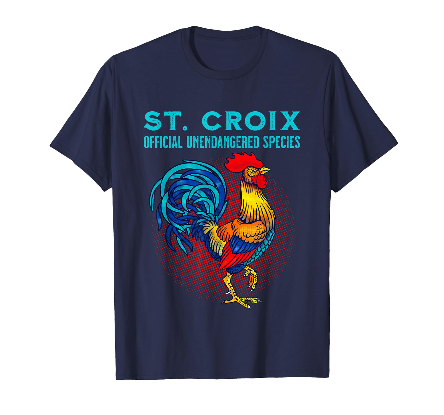 Saint Croix Official Unendangered Species Souvenir T-Shirt