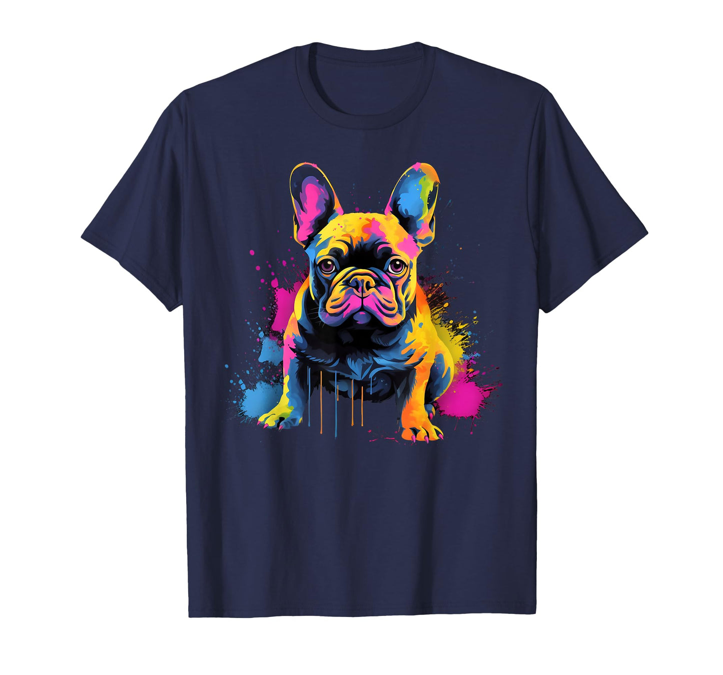 Cute French Bulldog T-Shirt for Men Women Kids
