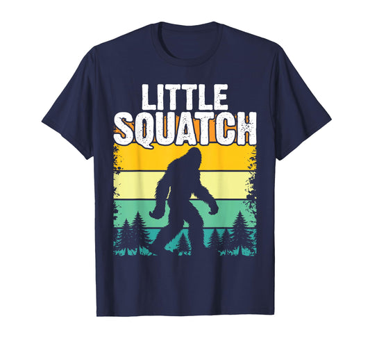 Squatchy Matching Family Bigfoot Little Squatch T-Shirt
