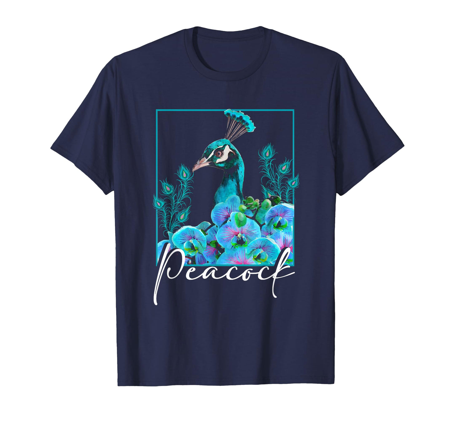 Beautiful Peacock | Bird Lover | Peacock Feathers T-Shirt