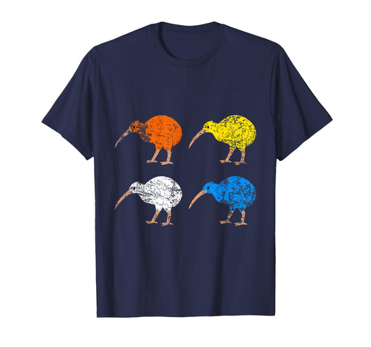 Pop Art Kiwi New Zealand T-Shirt
