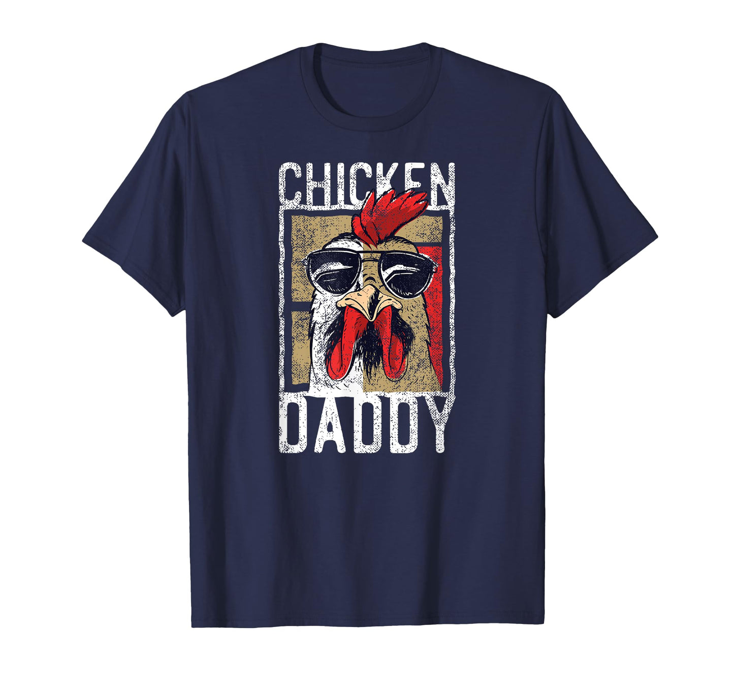 Lustige Hhner - und Hahn Designs Chicken Daddy - a fun design for every rooster in the basket T-Shirt