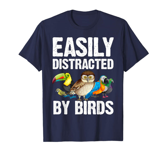 Funny Bird Lover Art For Men Women Ornithology Bird Watcher T-Shirt