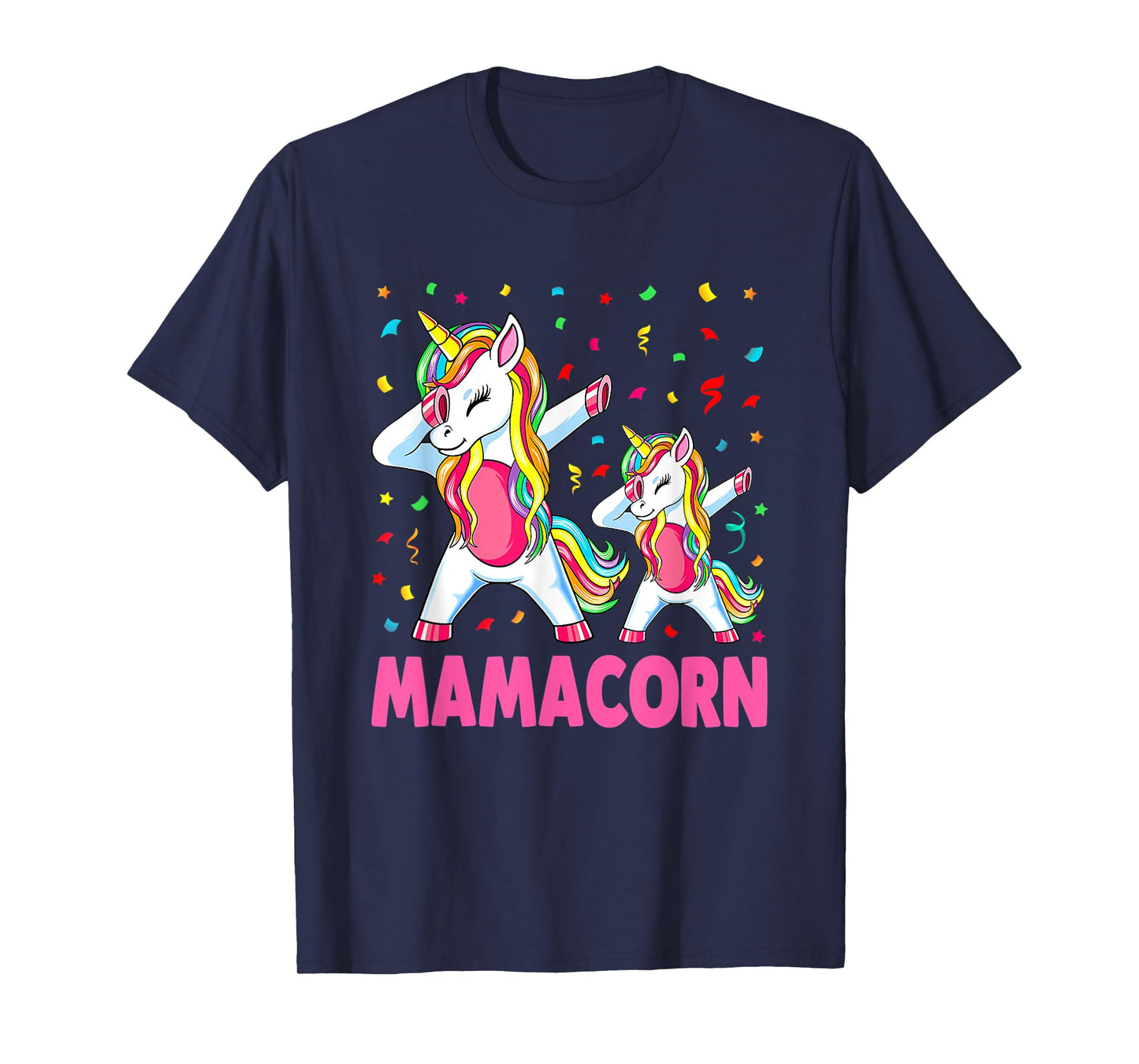 mamacorn unicorn mom baby funny mother's day for women T-Shirt