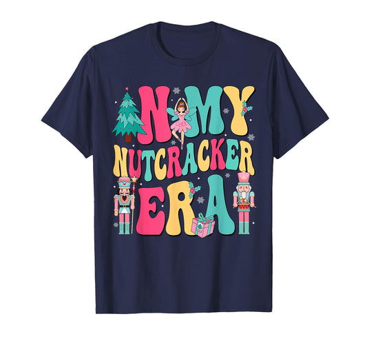 Pink Nutcracker Squad In My Nutcracker Era Pink Christmas T-Shirt