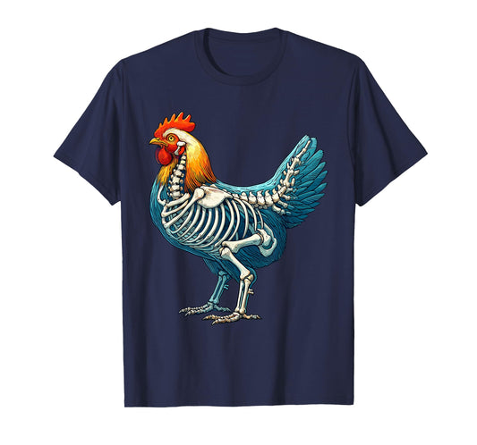 X-ray Chicken Body Anatomy Radiography Skeleton T-Shirt