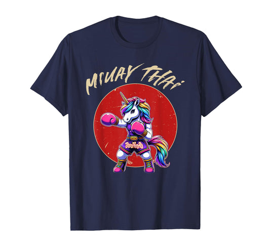 Muay Thai and Thai Boxing Unicorn T-Shirt