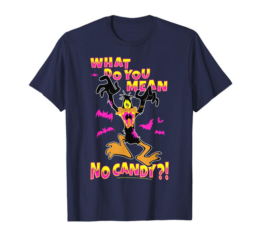 Looney Tunes Daffy No Candy Halloween T-Shirt