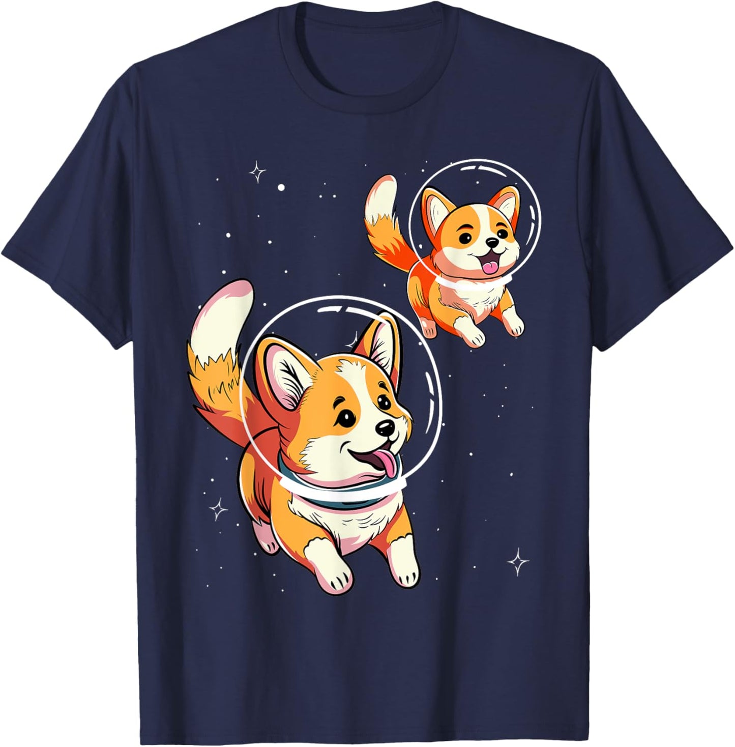 Astronaut Dog Space Galaxy Funny, Cute Design T-Shirt