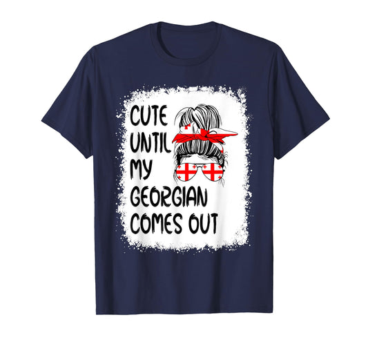 Funny Cute Until My Georgian Comes Out T-Shirt