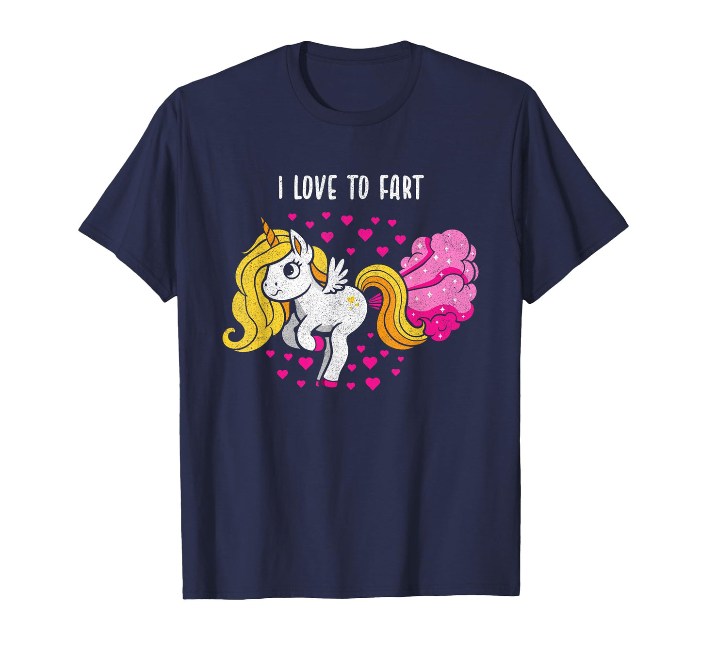 I Love to Fart a Unicorn Love Fart T-Shirt