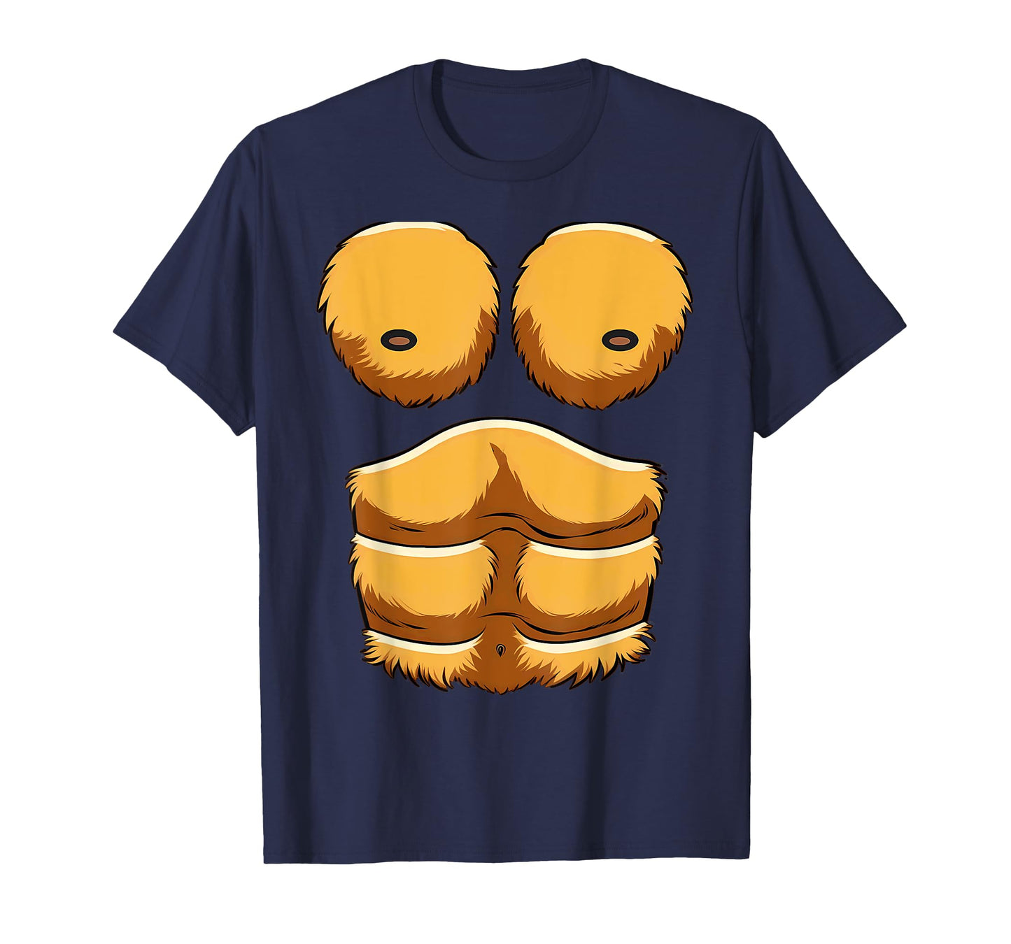 Monkey Gorilla Chest Halloween Costumes T-Shirt