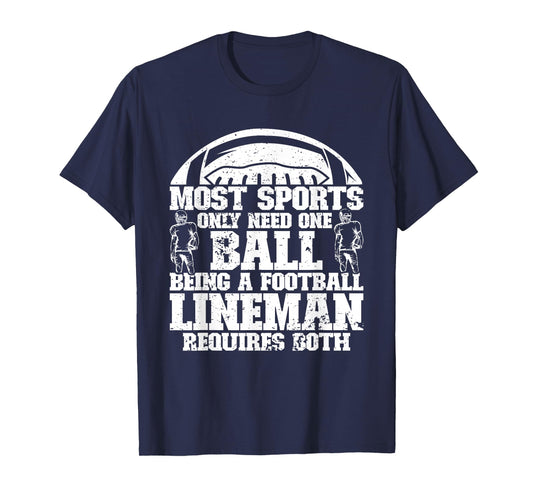 Defensive Lineman Football Player Position Quarterbacks T-Shirt