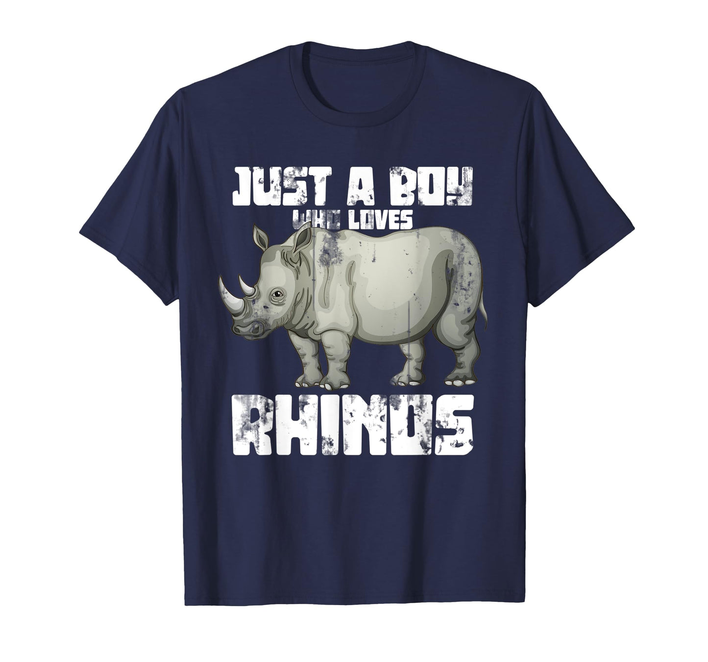 Just A Boy Who Loves Rhinos T-Shirt