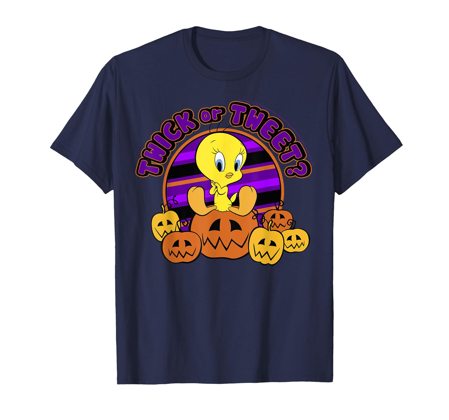 Looney Tunes Halloween Tweety Bird Twick Or Tweet T-Shirt
