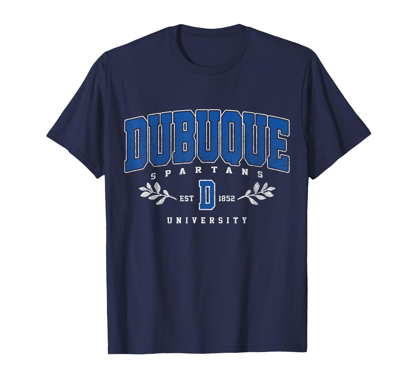 Dubuque of Technology Arch Retro for Men Women T-Shirt