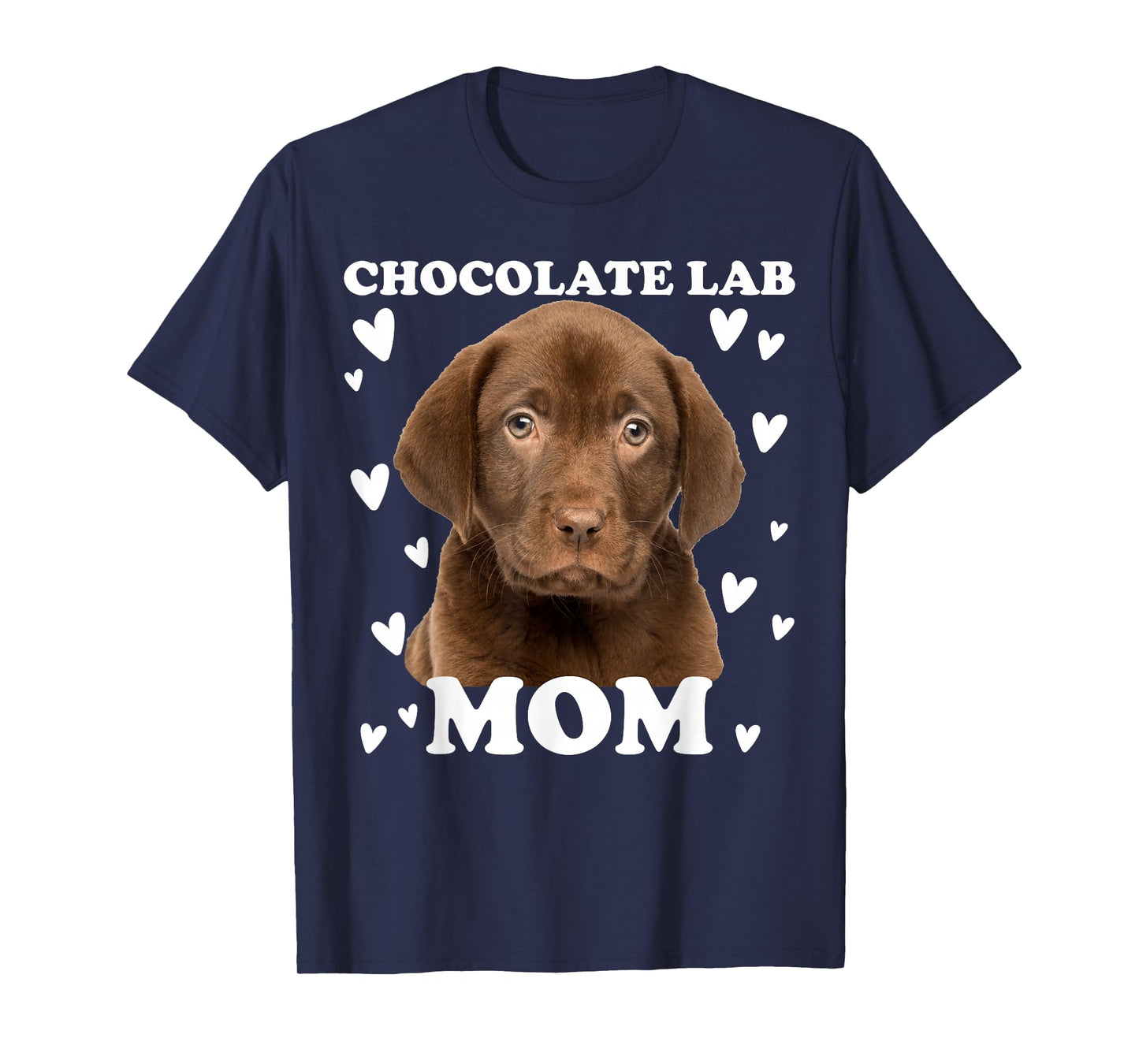 Chocolate Lab Mum Mother's Day Mother Mummy Mum Mum T-Shirt