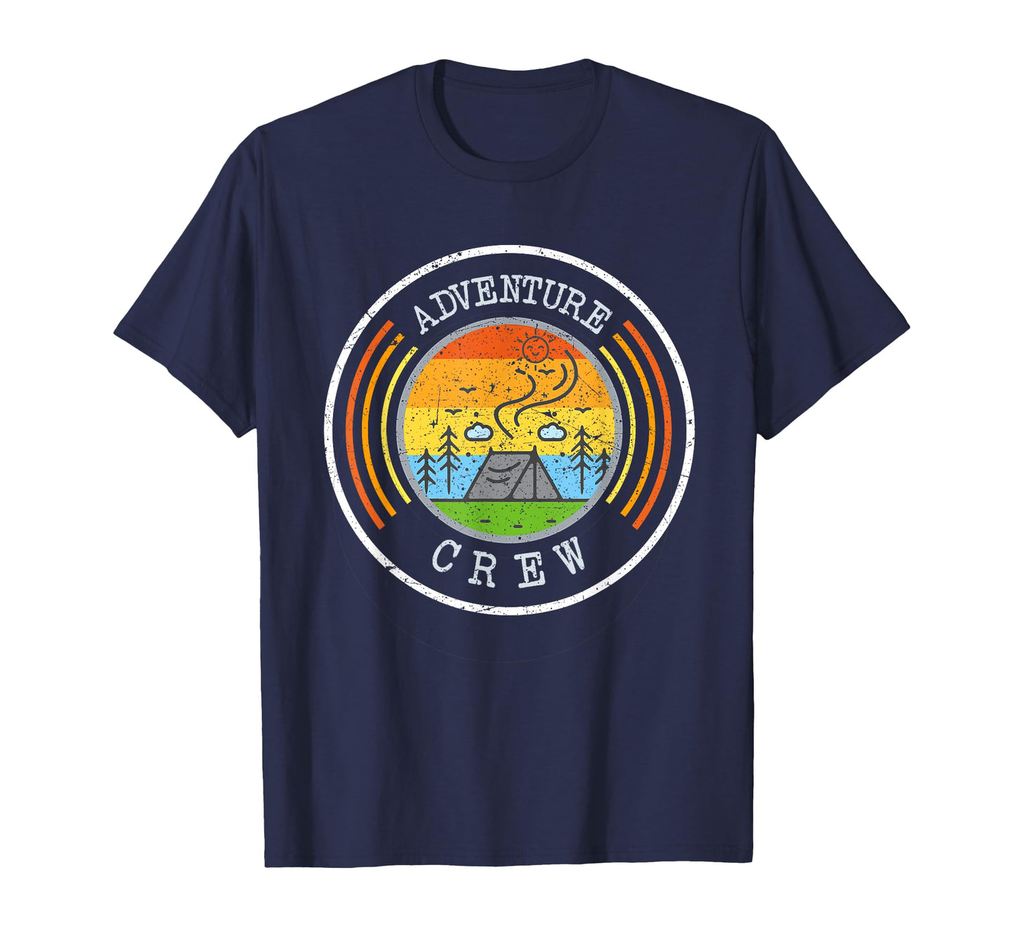 Camping Matching Shirts for Family Camper Adventure Crew T-Shirt