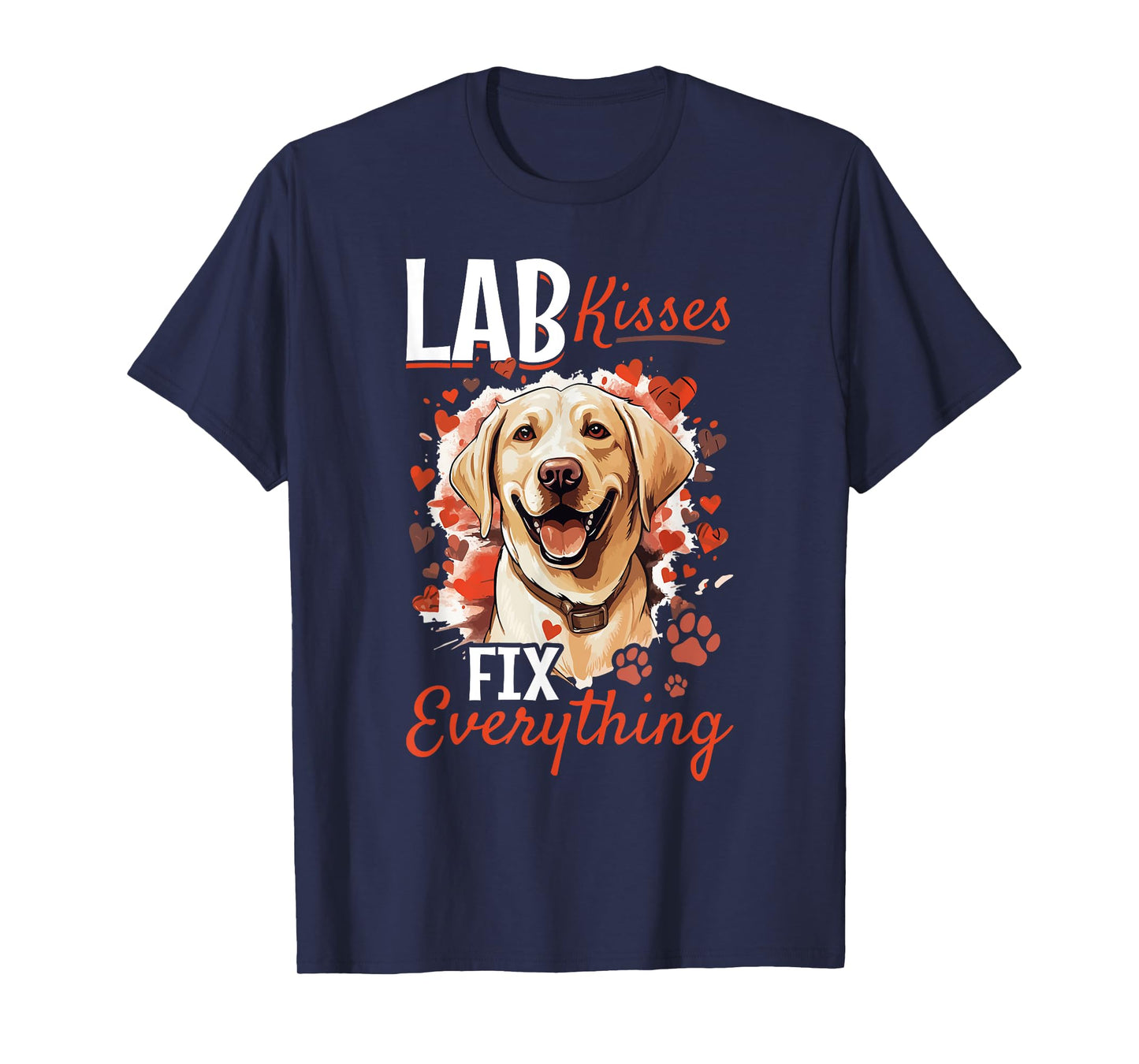 Labrador Dog Breed Pet - Lab kisses fix everything T-Shirt