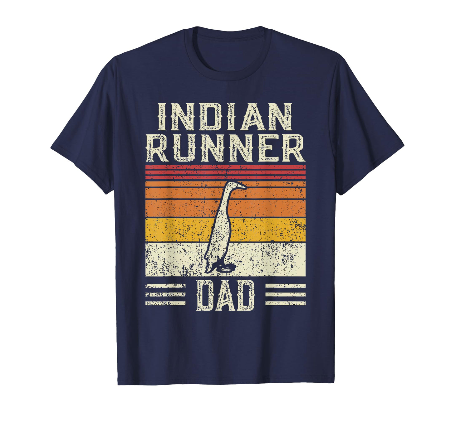 Best Duck Dad Men - Vintage Indian Runner T-Shirt