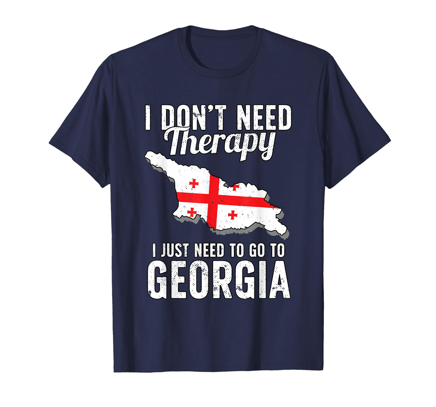 Georgian Flag I Georgia Flag I Vacation Georgia T-Shirt