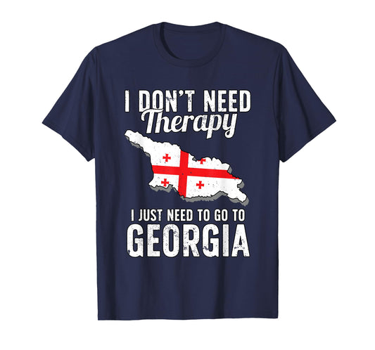 Georgian Flag I Georgia Flag I Vacation Georgia T-Shirt