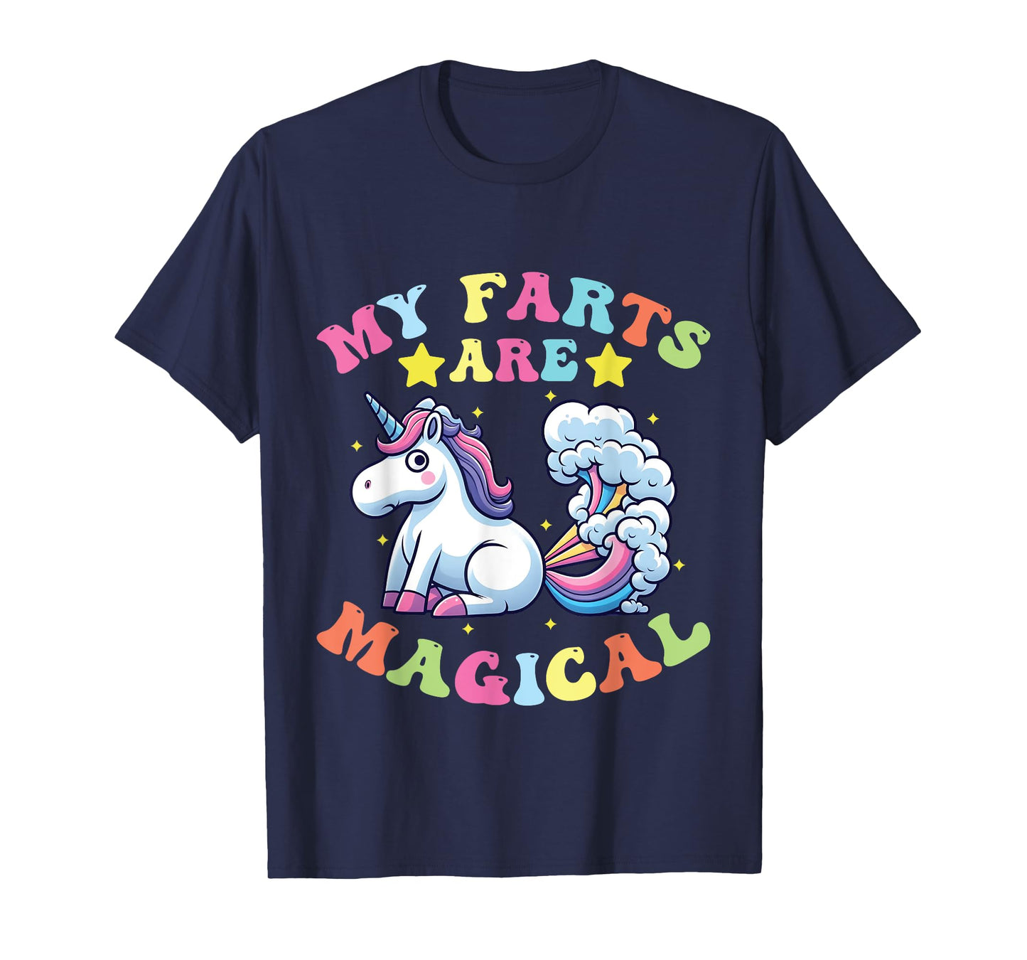 My Farts Are Magical Funny farting Unicorn T-Shirt