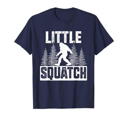 Squatchy Matching Family Bigfoot Shirts Little Squatch T-Shirt