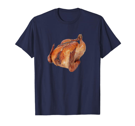 Poultry Roast Rotisserie Chicken T-Shirt - Unisex-Adults, Black, Small