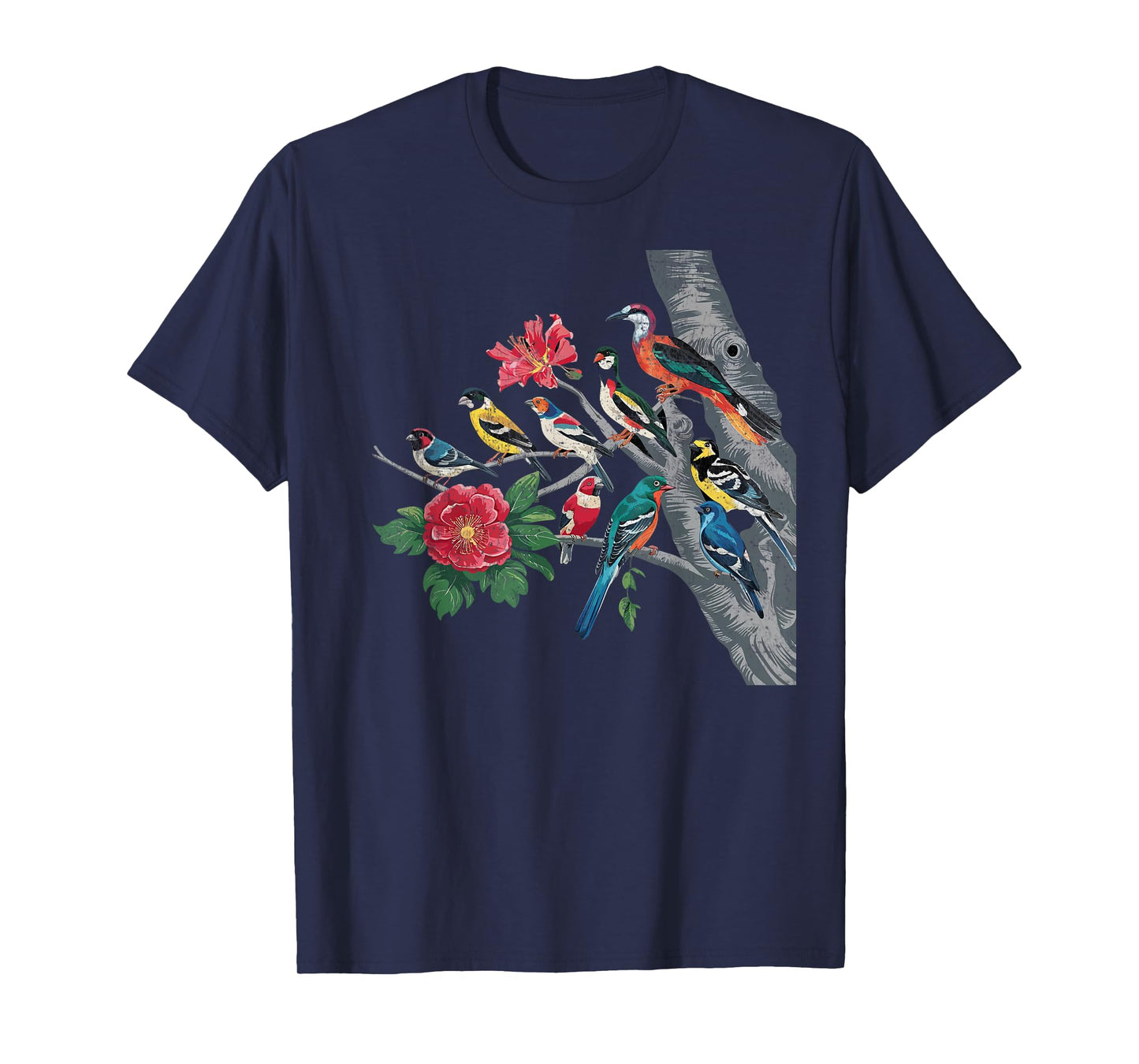 Birds on a Branch Birding Bird Watching Birder Bird Watcher T-Shirt