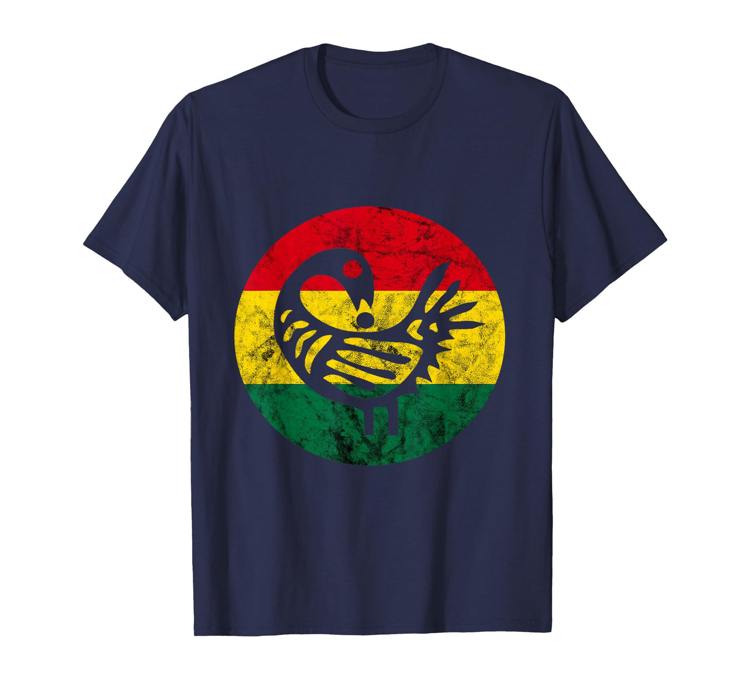 Sankofa Learn From The Past African Bird Black History T-Shirt