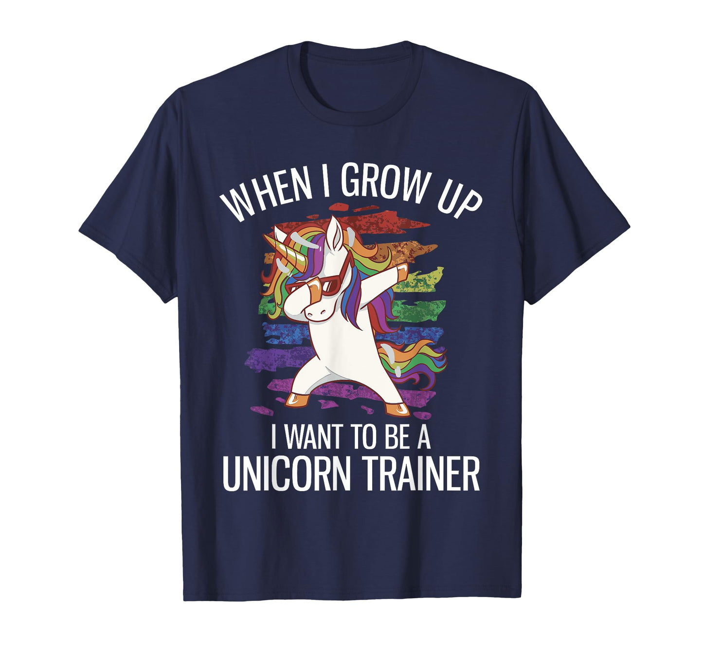 When I Grow Up I Want To Be A Unicorn Trainer T-Shirt