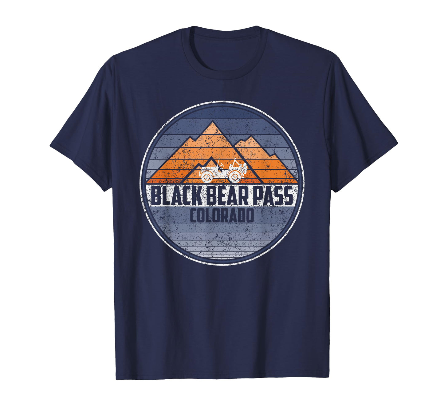 Black Bear Pass- 4x4 Off-road SUV Colorado Outdoor Trail T-Shirt