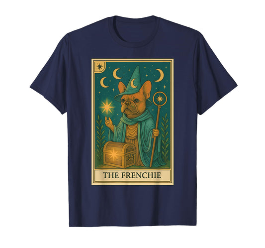 The Frenchie Tarot Card T-Shirt
