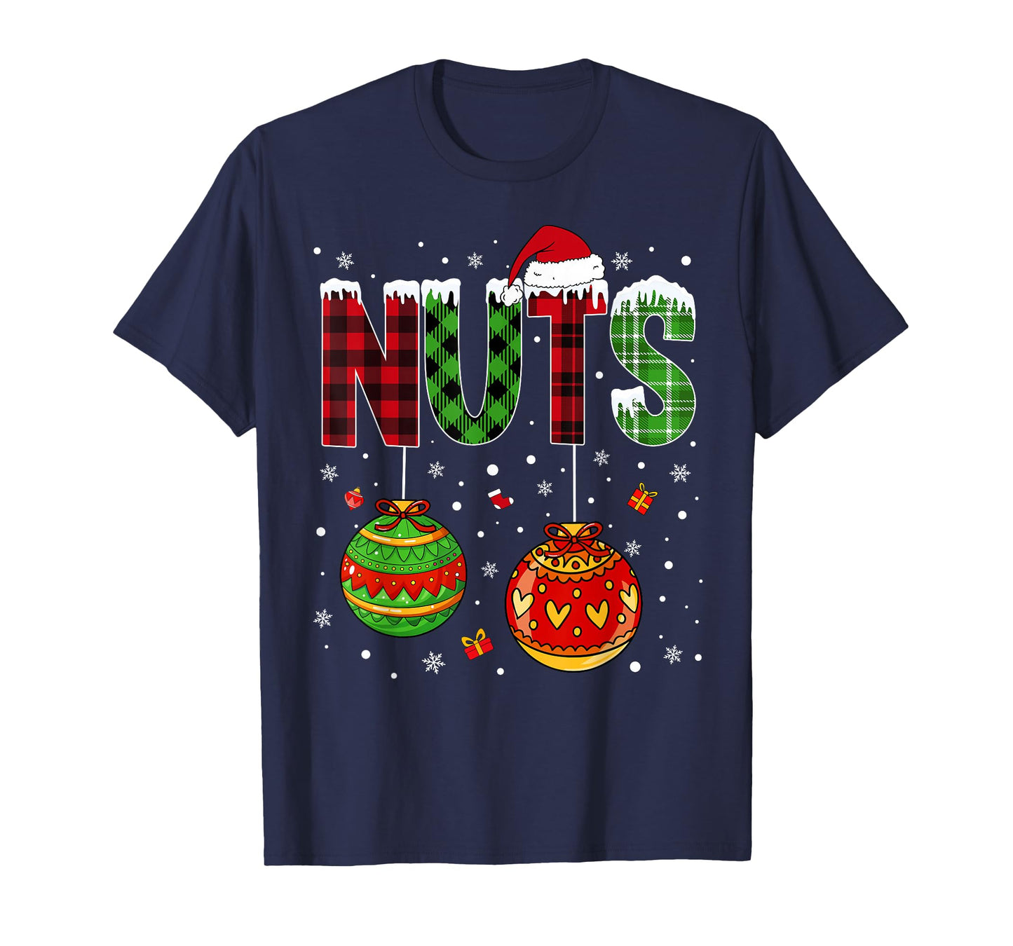 Chestnuts Matching Family Funny Chest Nuts Christmas Couples T-Shirt