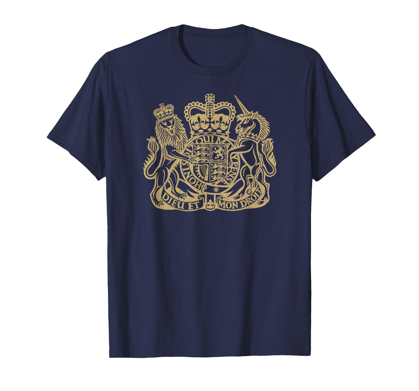 UNITED KINGDOM UK COAT OF ARMS LION AND UNICORN SYMBOL T-Shirt