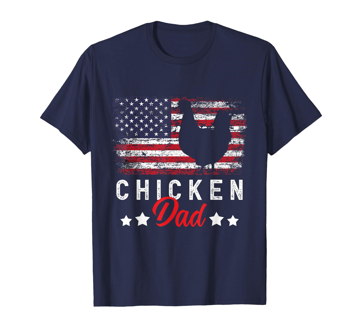 Funny Farmer Father Gift | Chicken Dad T-Shirt