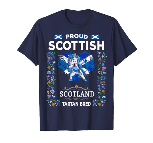 Scottish Unicorn Outfit Idea For Toddlers & Kids Scotland T-Shirt