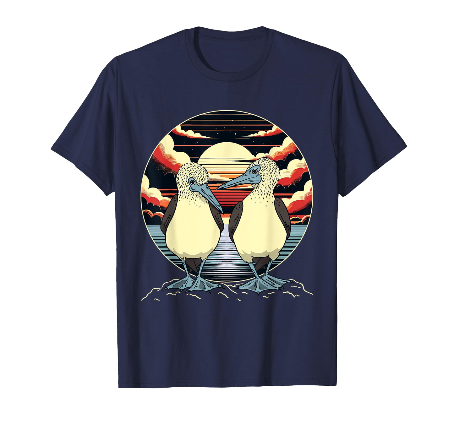 Seabirds Blue-footed Booby Galapagos Bird T-Shirt