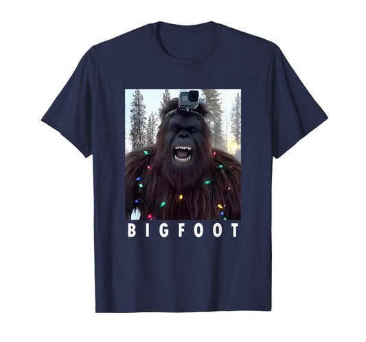 Bigfoot Funny Sasquatch Bigfoot Vlogs for Hikers T-Shirt