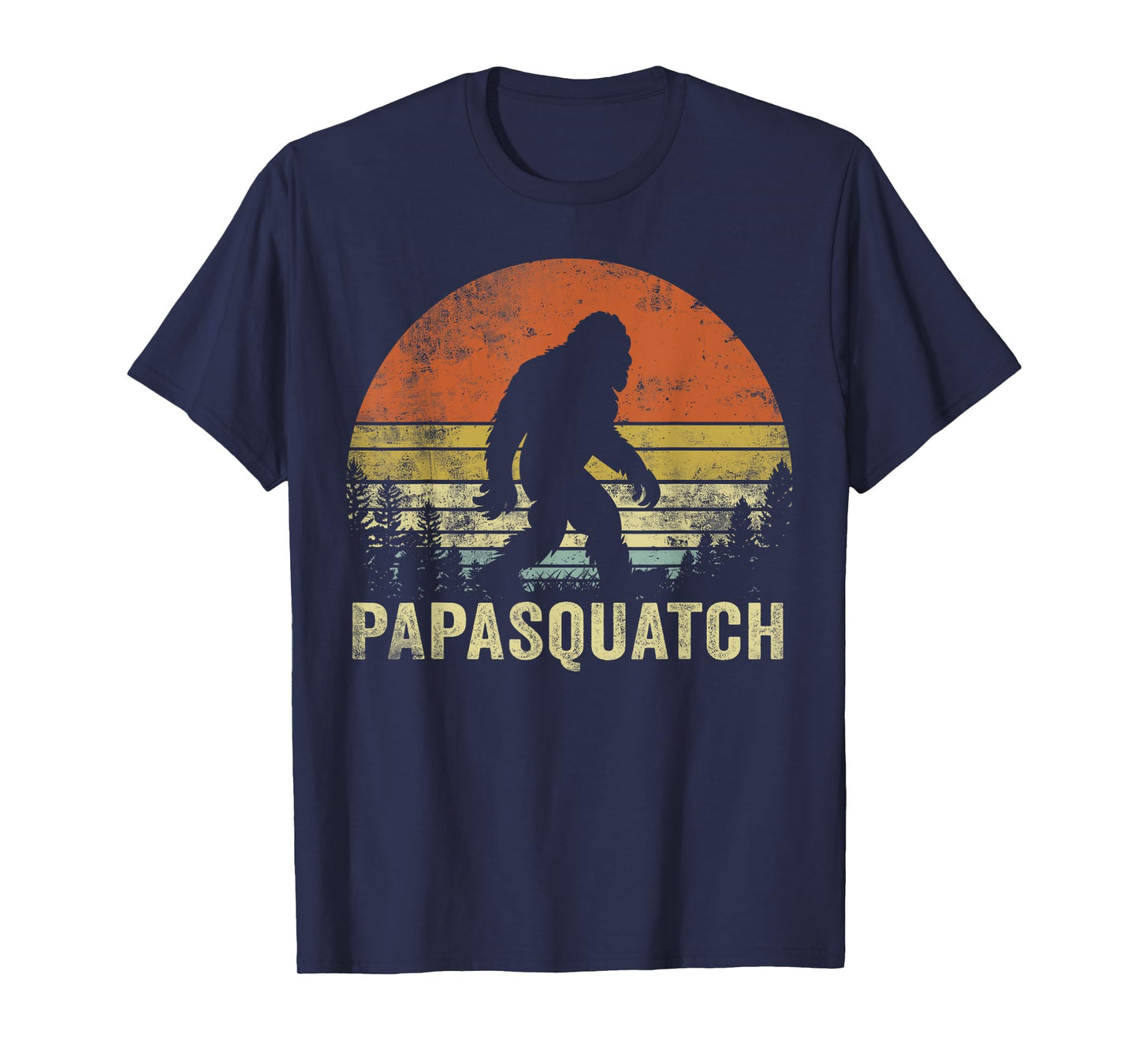 Papa Squatch Bigfoot Sasquatch Papasquatch Father's Day Men T-Shirt