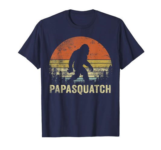Papa Squatch Bigfoot Sasquatch Papasquatch Father's Day Men T-Shirt