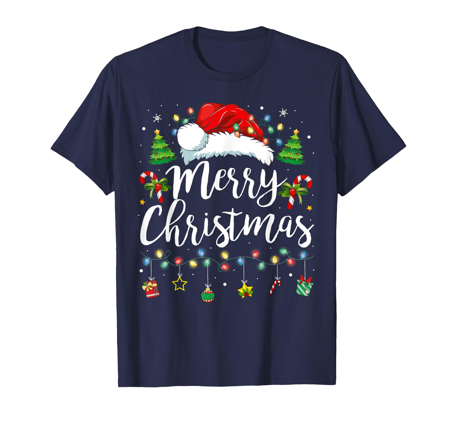 Merry Christmas Family Funny Christmas Women Men Xmas Kids T-Shirt
